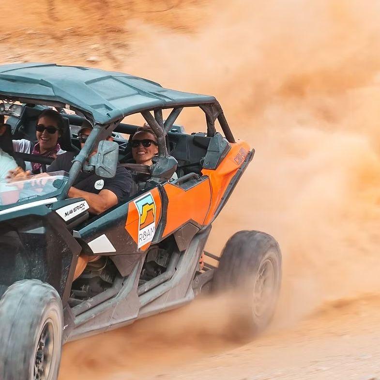 Roam Outdoors UTV Tour- We will take these UTV's to Peek-a-boo Slot canyon right after the wedding ceremony.