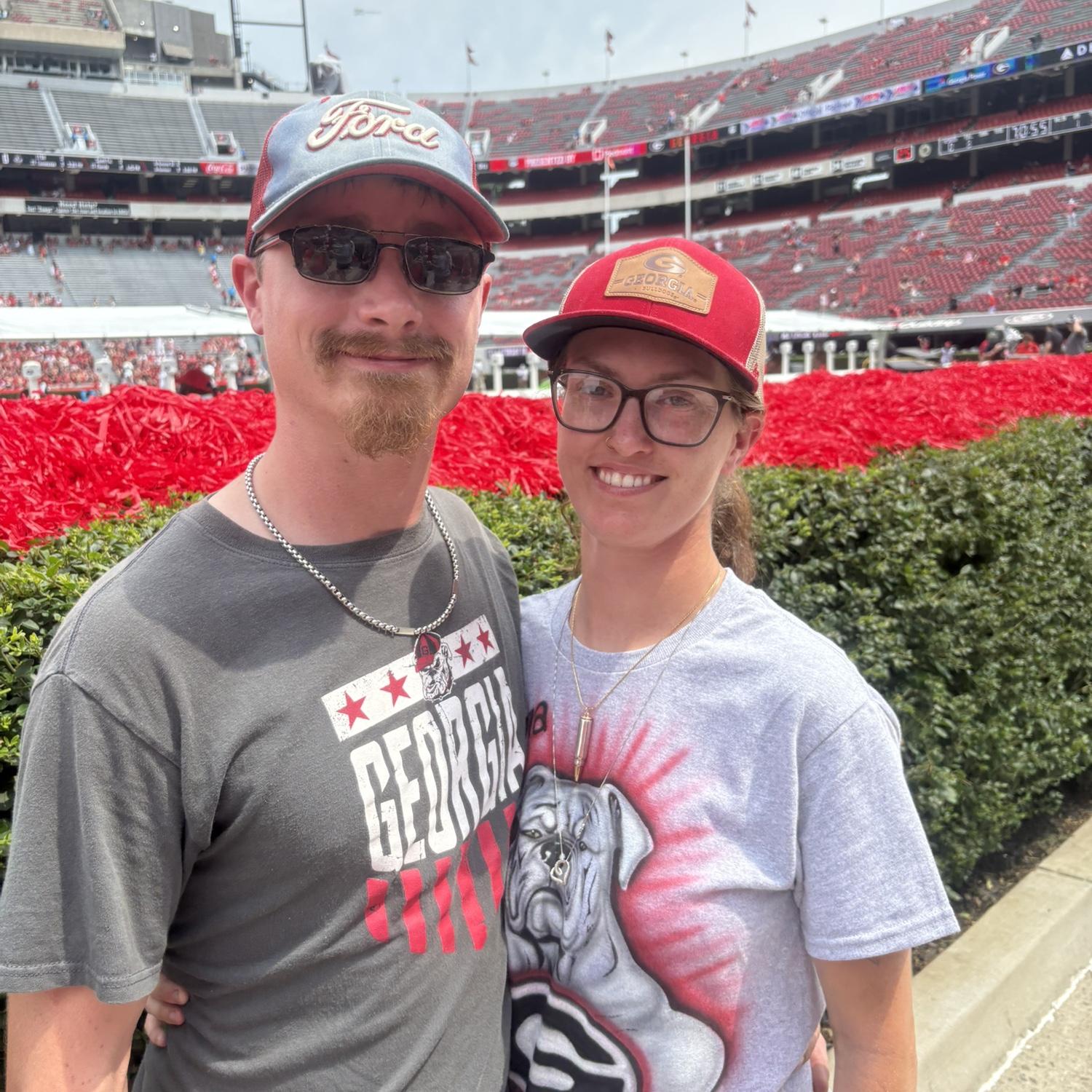 First Georgia game together against Austin peay