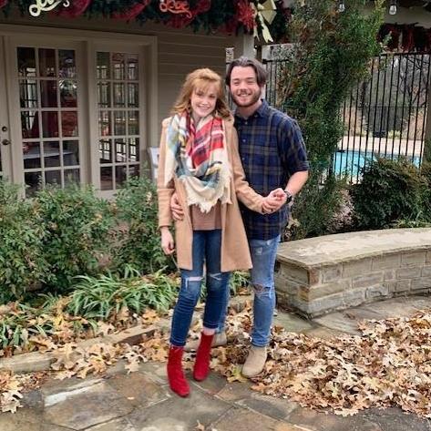 Our first Thanksgiving as a couple.