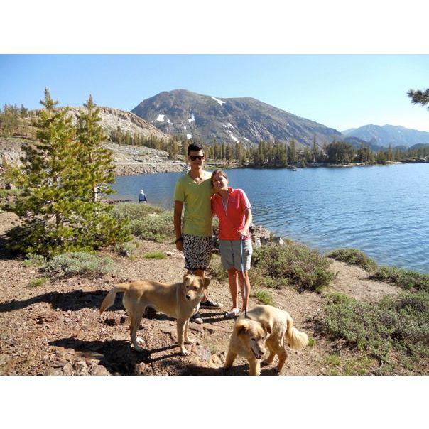 Hanging with Bella & Astro in Yosemite.