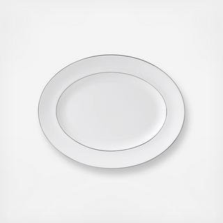 Signet Platinum Oval Platter
