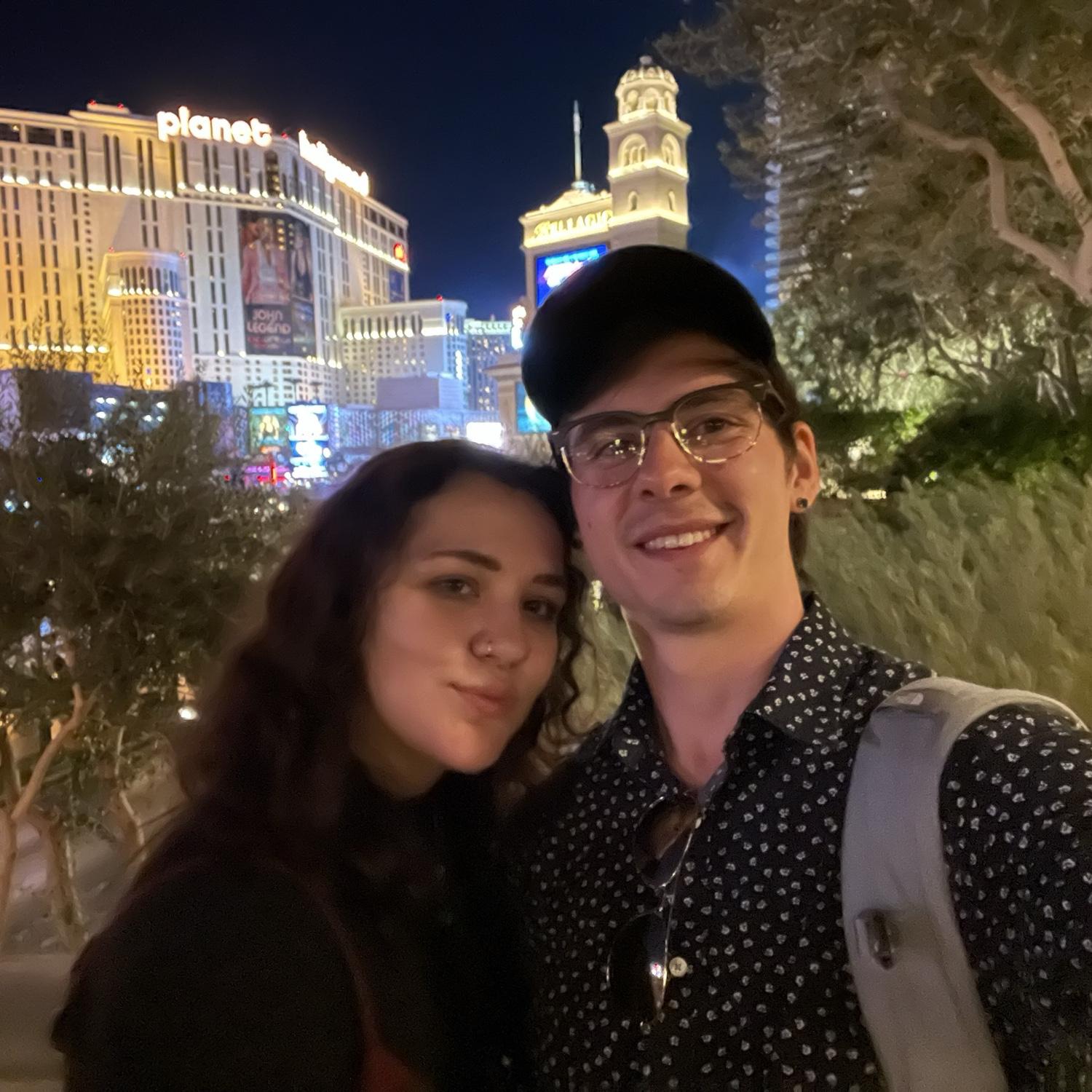 2022 - First big trip together and first time to Las Vegas!