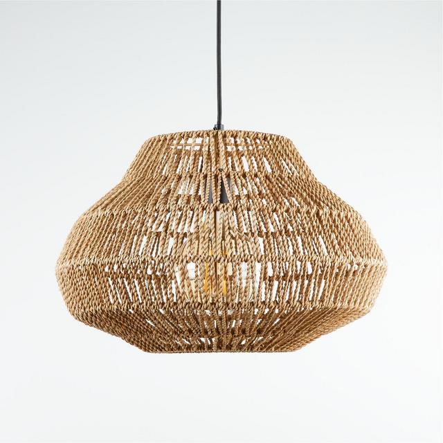 Cabo Small Woven Pendant Light