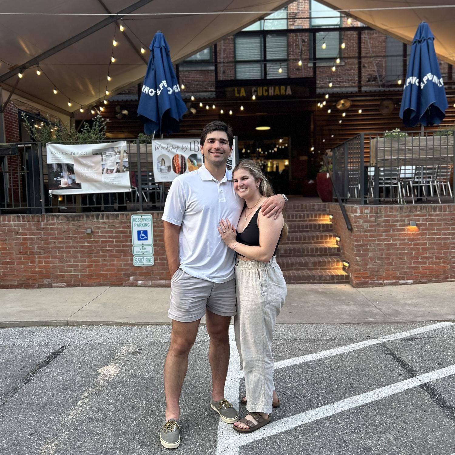 At La Cuchara in Baltimore for Charles’ 28th birthday, June 2024