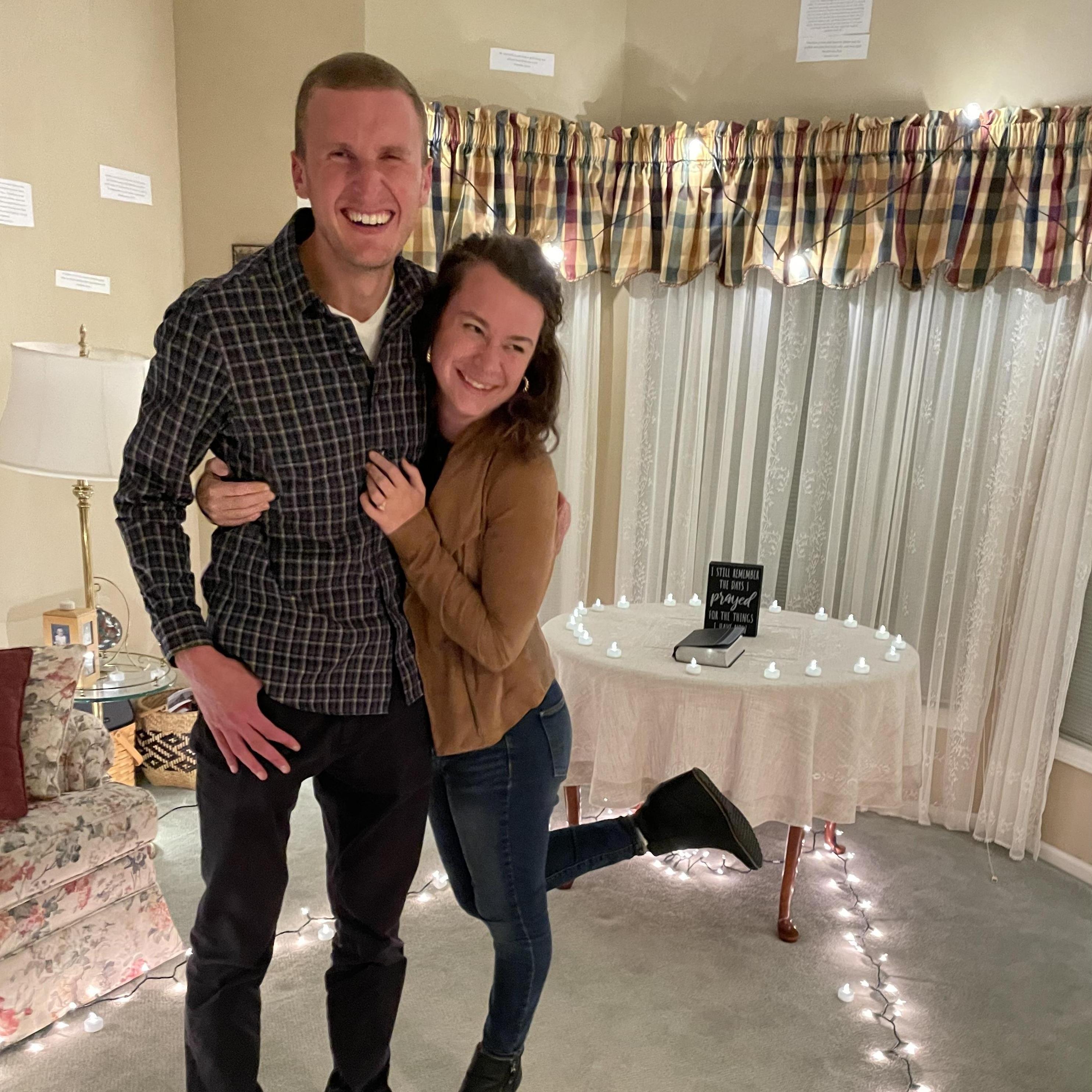 When Melanie said YES!