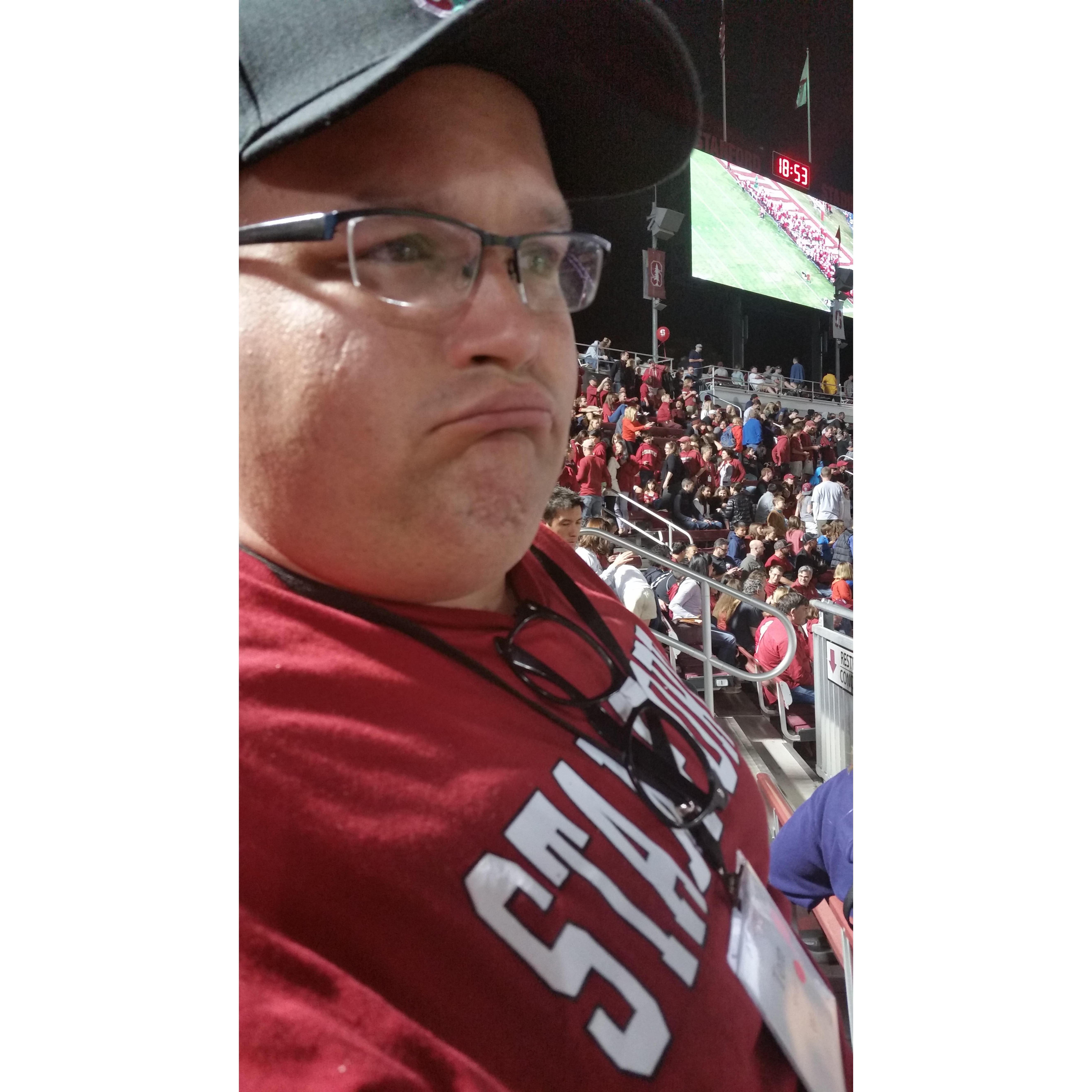 Stanford Homecoming game for 15th Year Class Reunion
