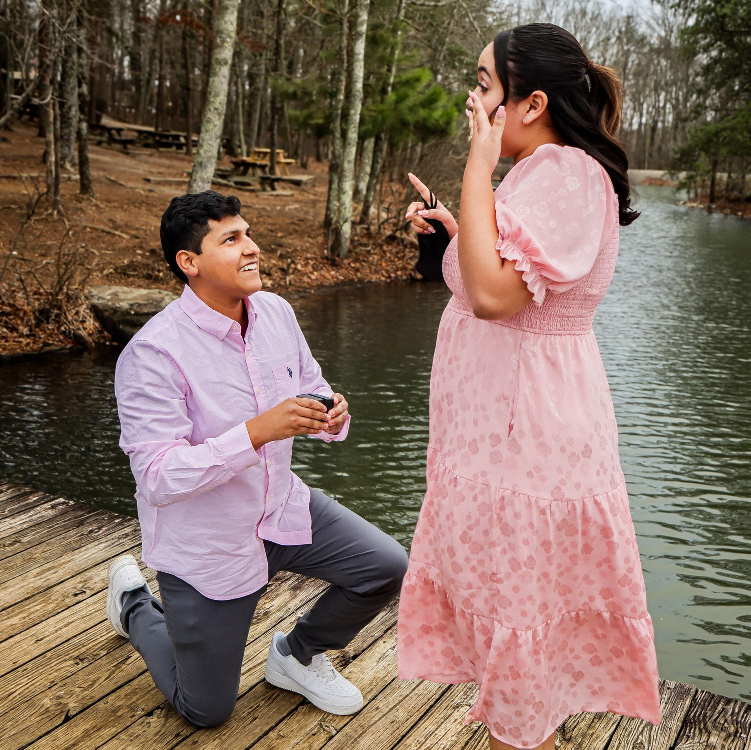 The day that we got engaged!