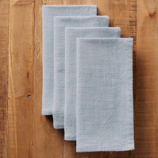 Cotton Casual Napkin, Set of 4 - Chambray Blue