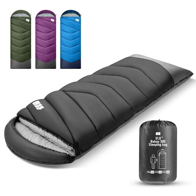 Sleeping Bags for Adults Cold Weather,Portable, Waterproof,Lightweight Sleeping Bag for Tall Girls Boys with Compression Sack for Warm Camping, Hiking, Outdoor & Indoor