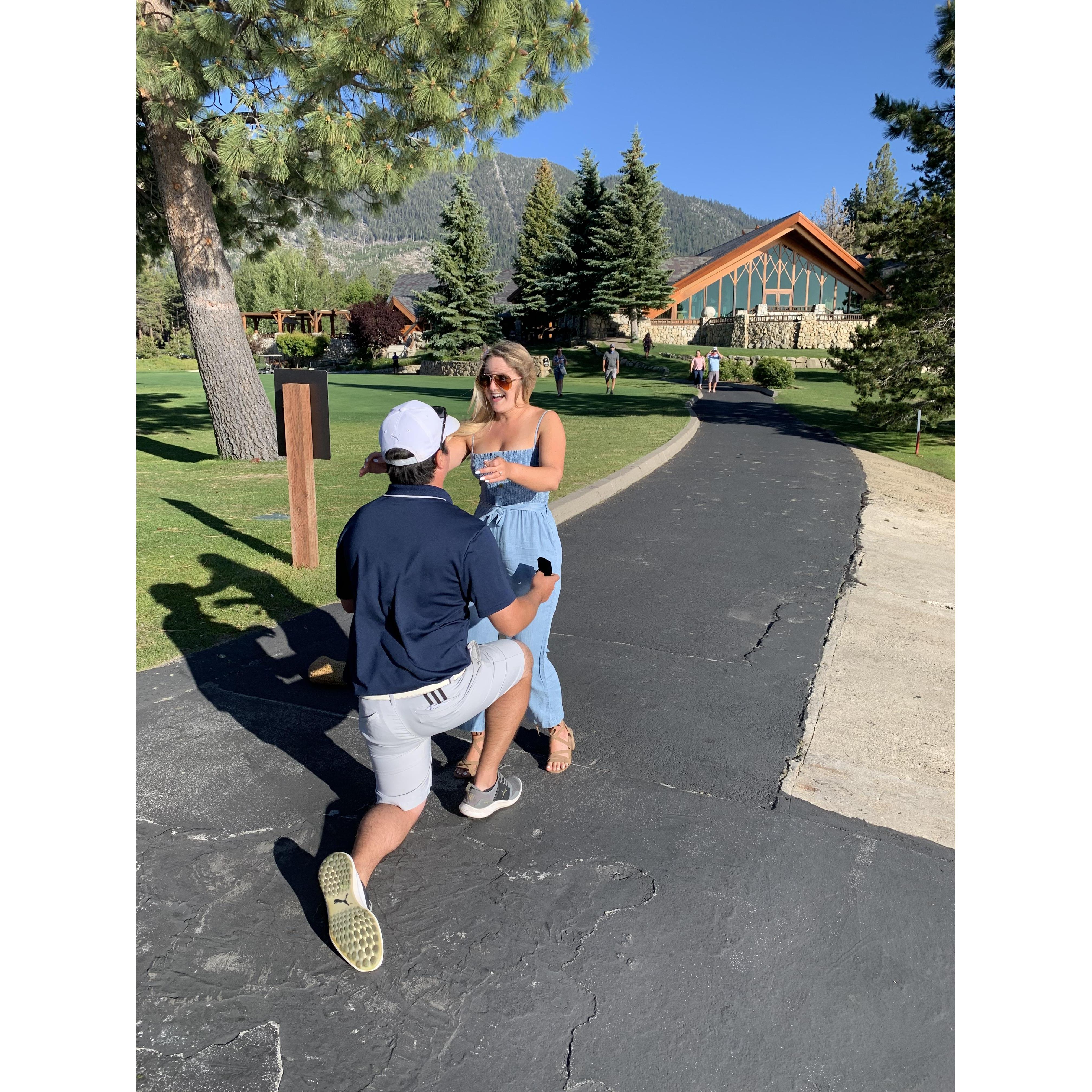 Proposal in South Lake Tahoe at Edgewood Golf Course