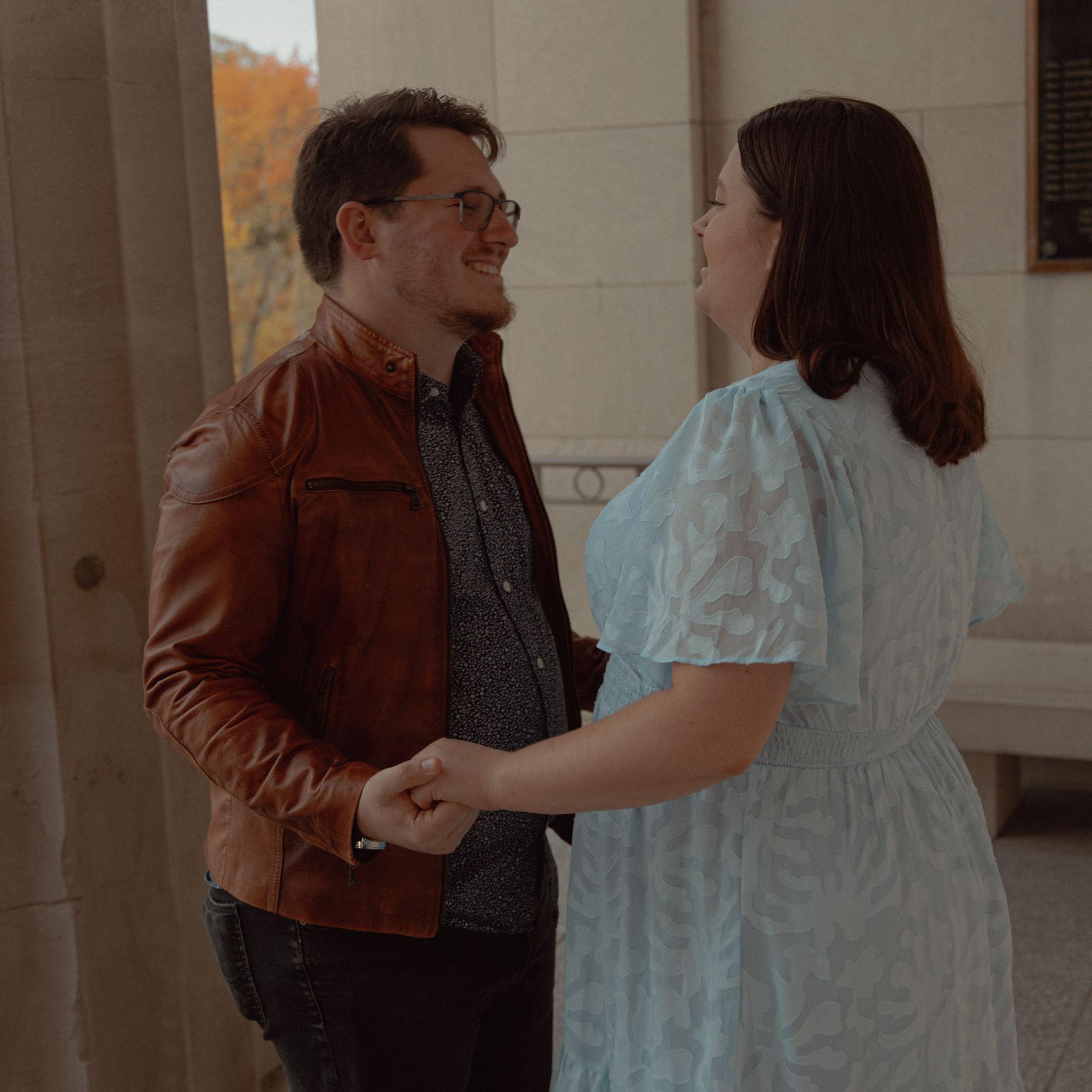 The couple started dating in 2017. Jill was best friends with Rick's twin and Best Woman Kala, which is how they met.