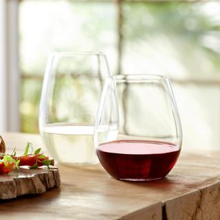 Signature Kentfield 12-Piece Stemless Wine Glass Set