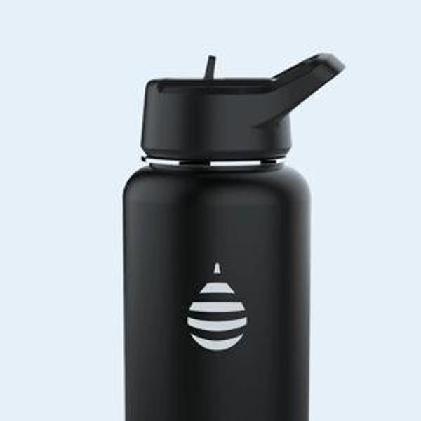 Clearly Filtered 32oz Stainless Steel Filtered Water Bottle