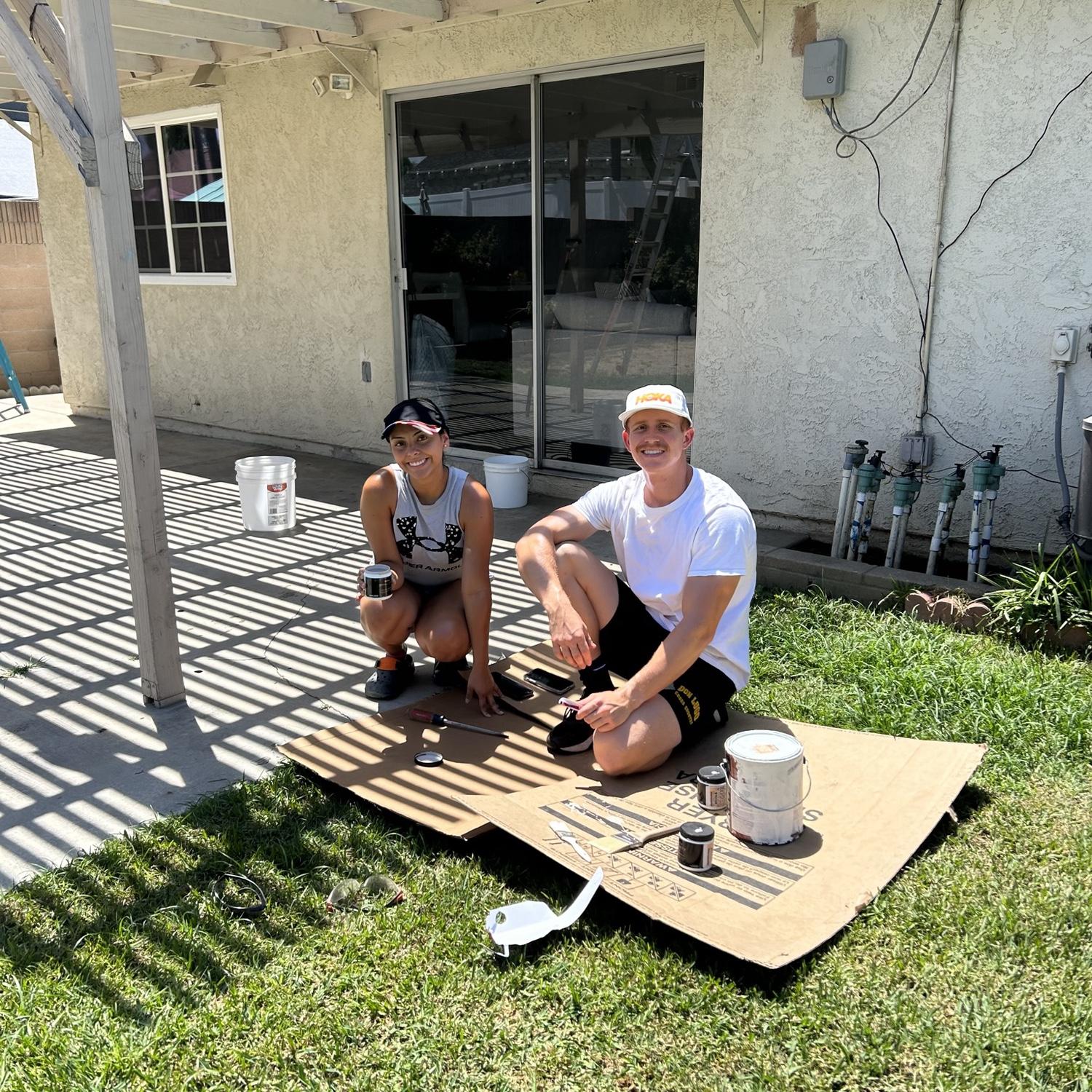Painting our casa