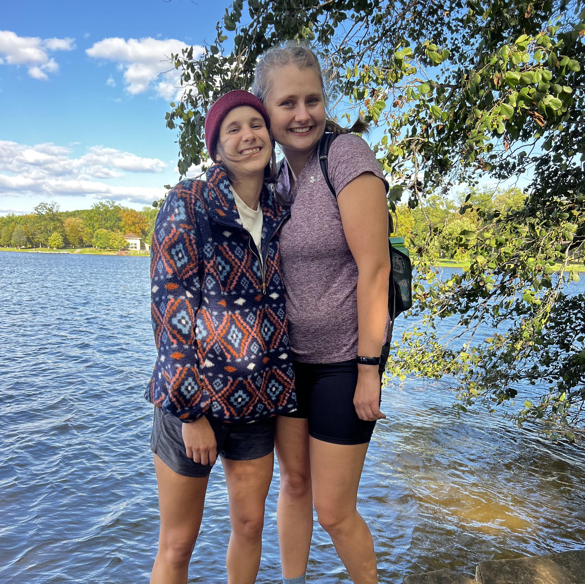 Three weeks after they met, Hannah convinced Alli to go camping with her and her friends.