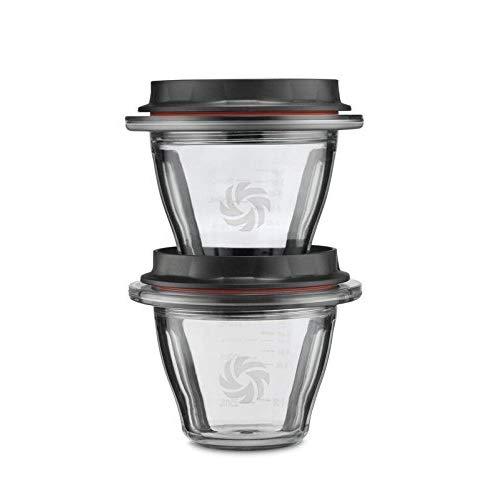Vitamix Ascent Series Blending Bowls, 8 oz. with SELF-DETECT, Clear - 66192