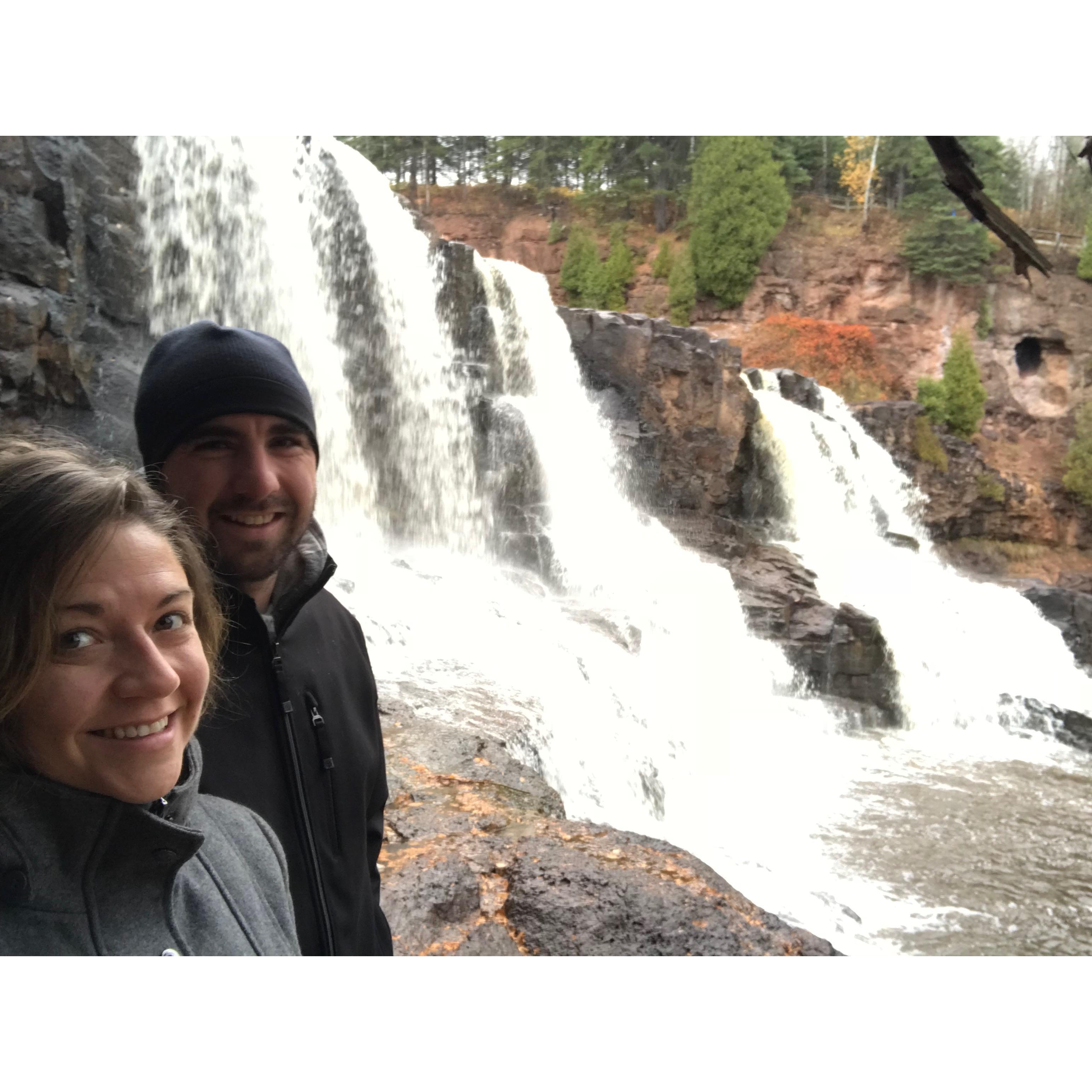 Duluth waterfalls.