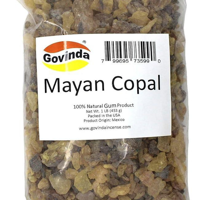Govinda - Copal (Gold) Incense Gum Tree Sap1 lb