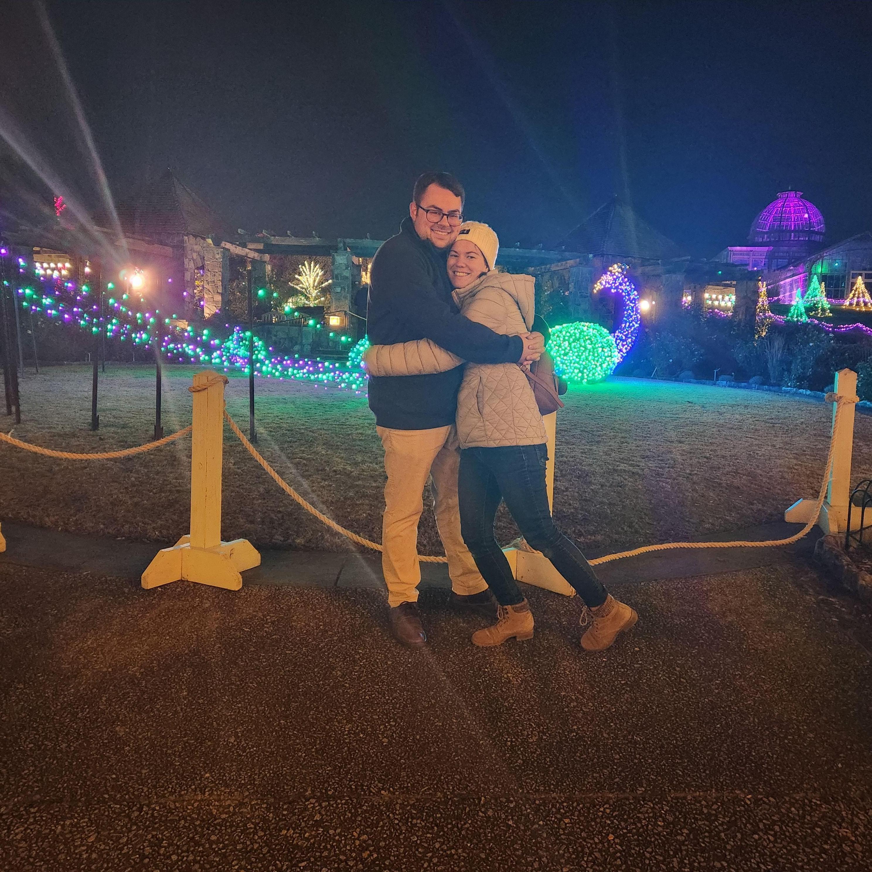 A friend told Bethany she needed "cuter couples poses." We think this one is pretty cute.