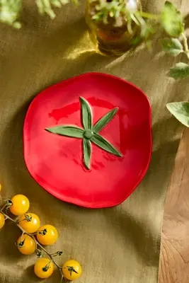 Tomato Ceramic Side Plate