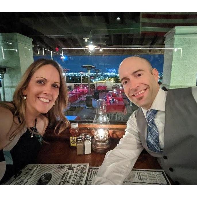 Three year anniversary enjoyed at Rustler's Rooste