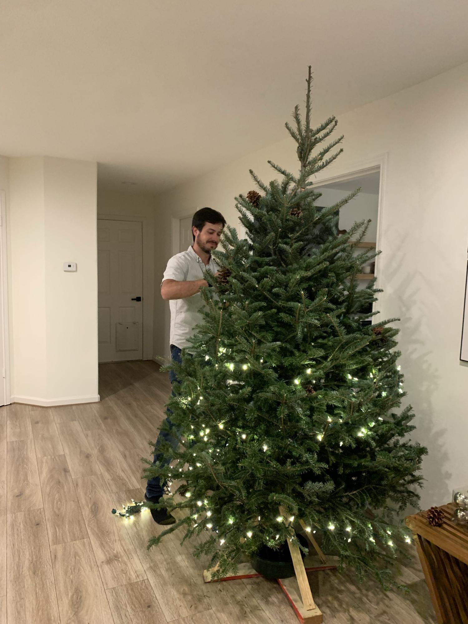 Our first Christmas in our new home. 🎄