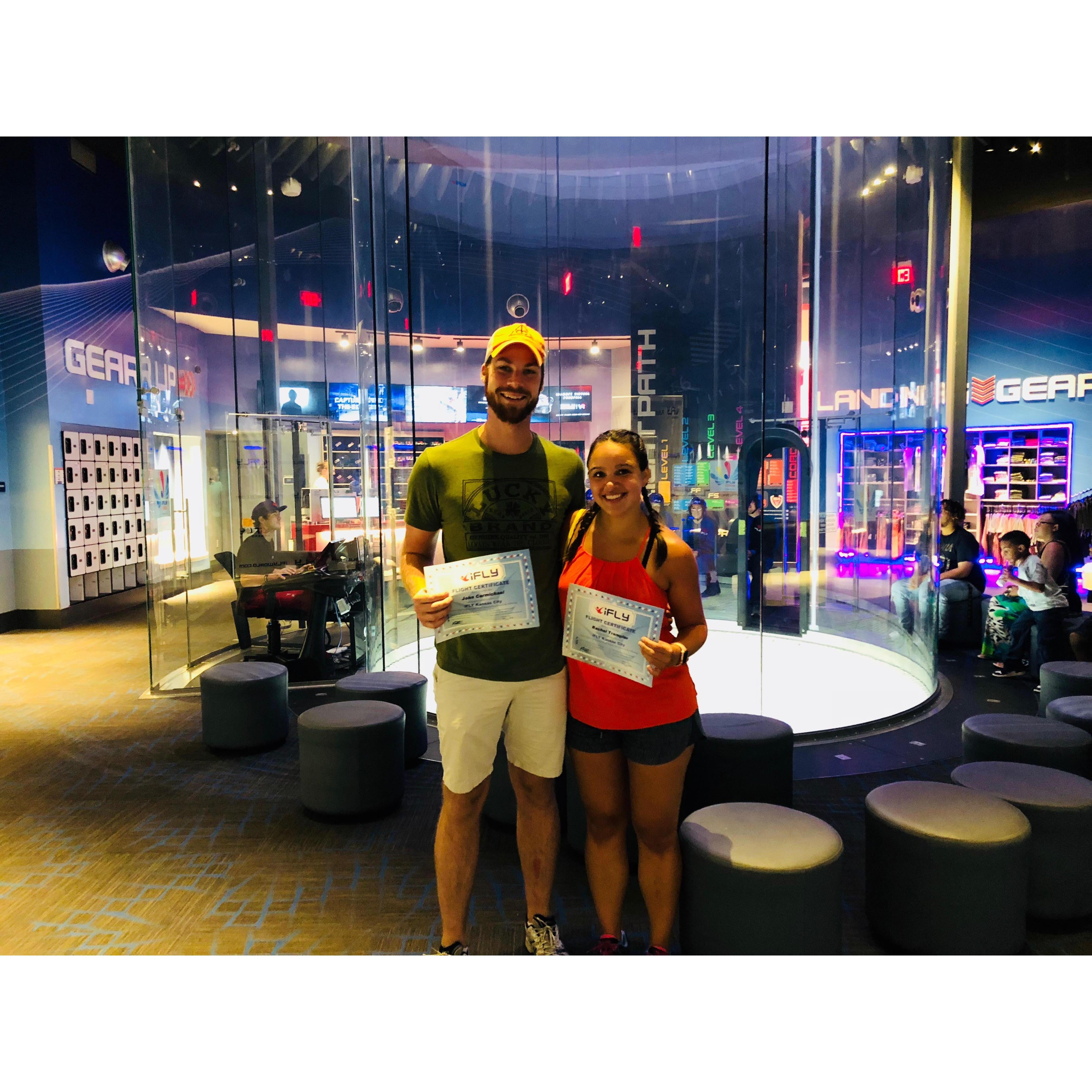 Indoor Skydiving // KC Getaway 2018