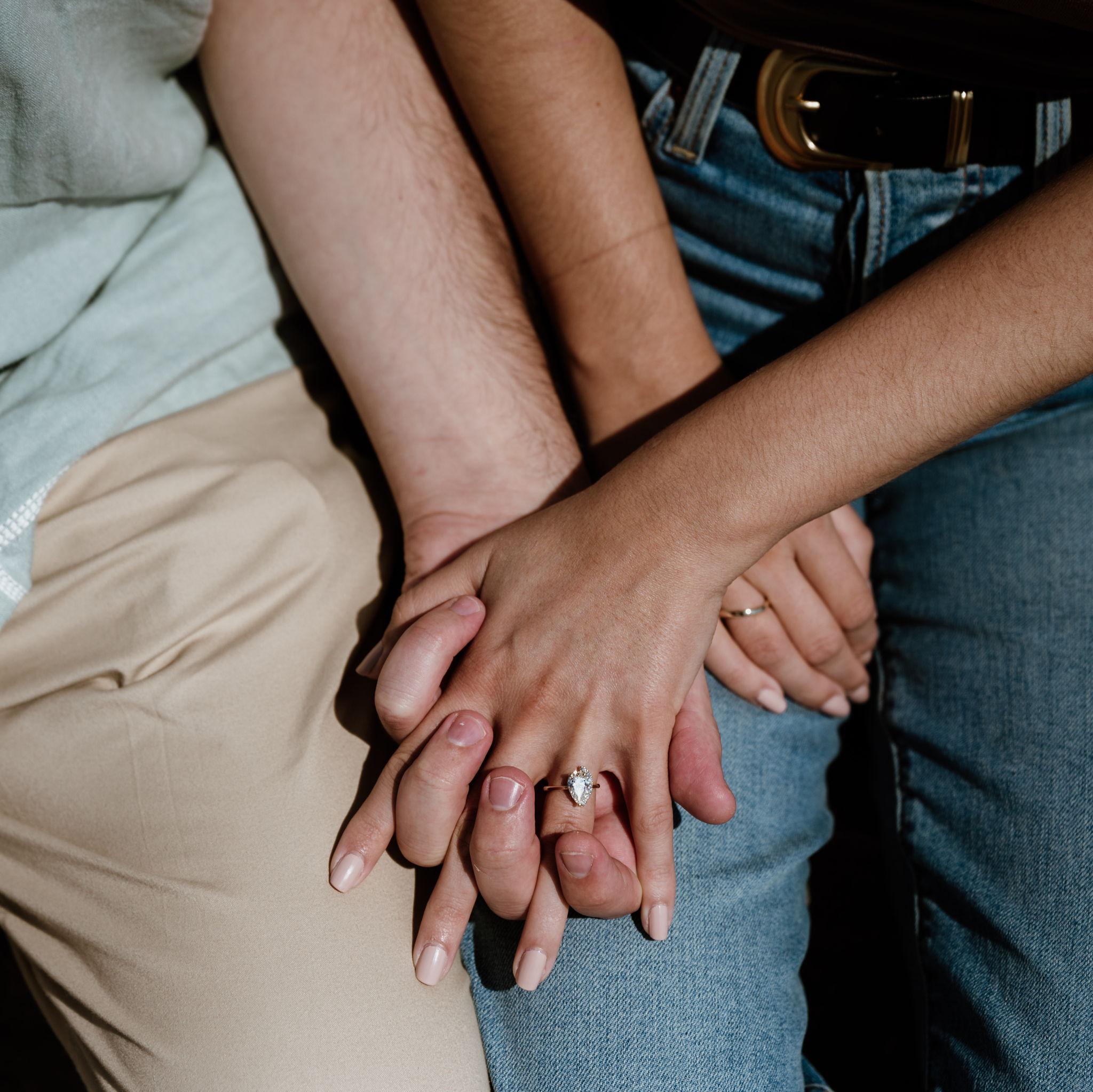 Engagement shoot post-proposal in Montreal (photos by John Koo)