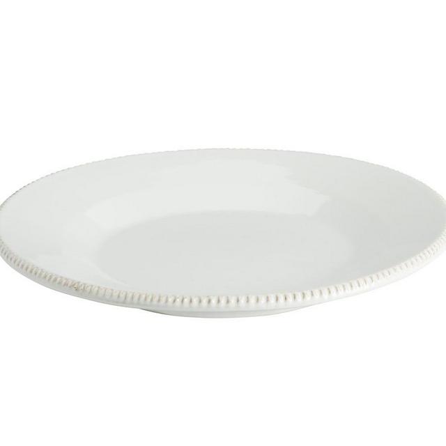 Gabriella Salad Plate, Each, White