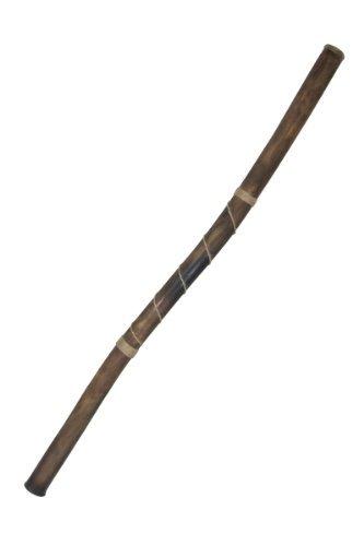 Hand-fired Modern Didgeridoo - Beeswax Mouthpiece - Easy Player! - Key of D - by World Percussion USA