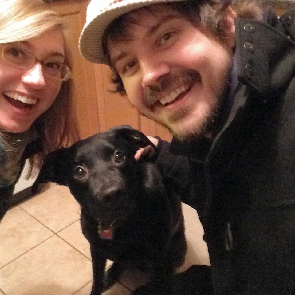 Our first Thanksgiving together and "family" photo.