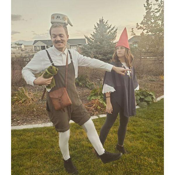 For Halloween in 2021 we dressed up at Wirt and Greg from Over the Garden Wall