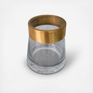 Copper Rim Vase