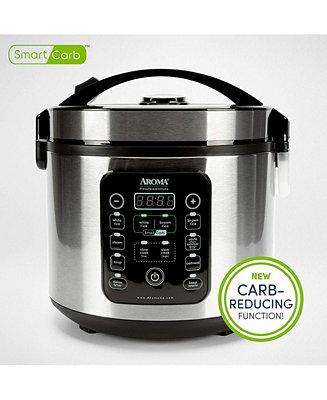 Aroma ARC-1120SBL 20 Cup Smart Carb Rice Cooker
