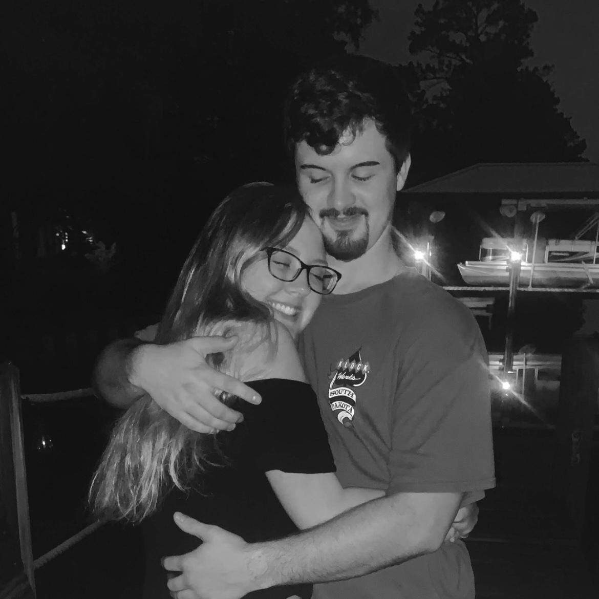 Date night at Wicked Barley! (Morgan's favorite picture of us) July 21, 2019.