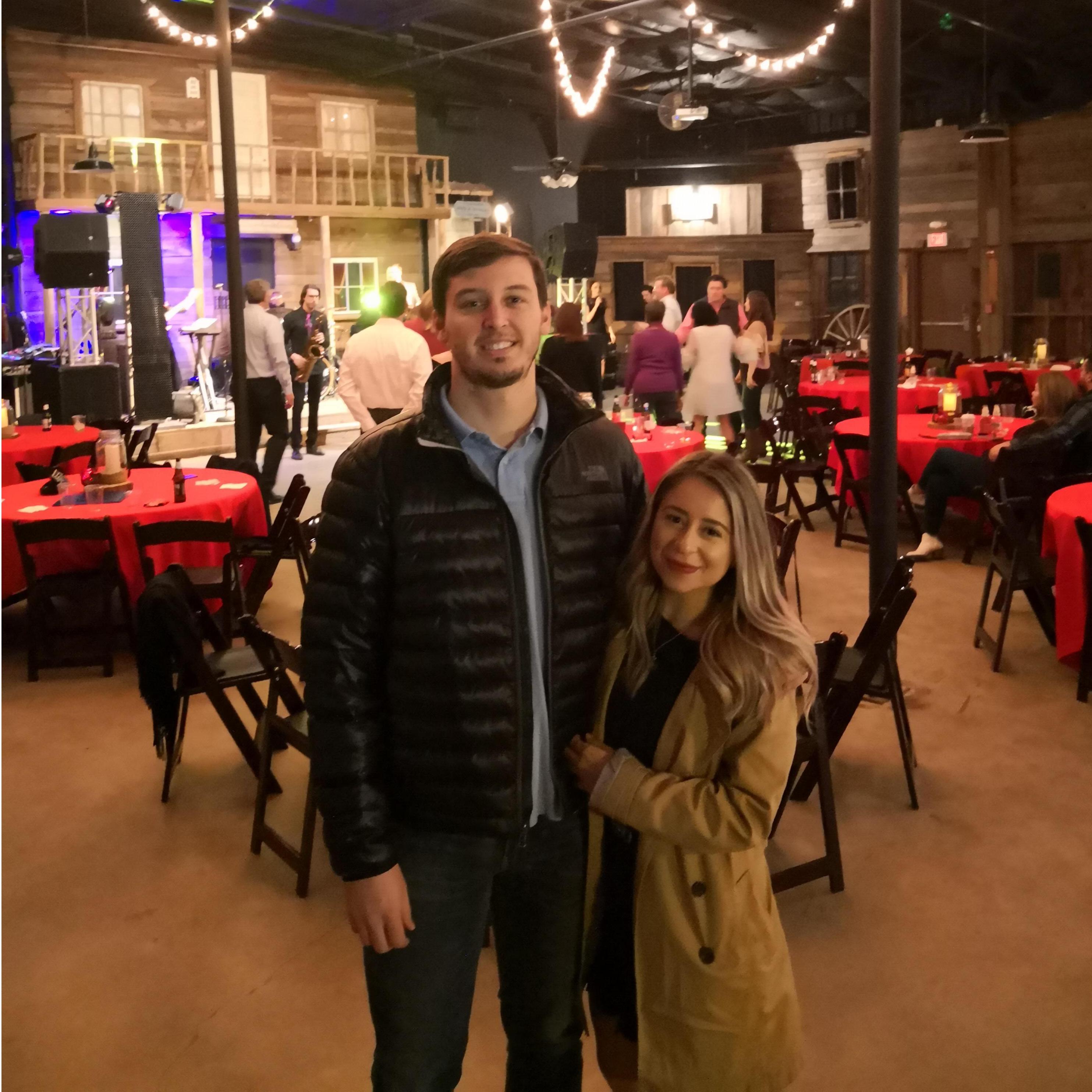 Our first Christmas party