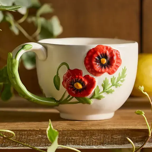Flower of the Month Stoneware Mug