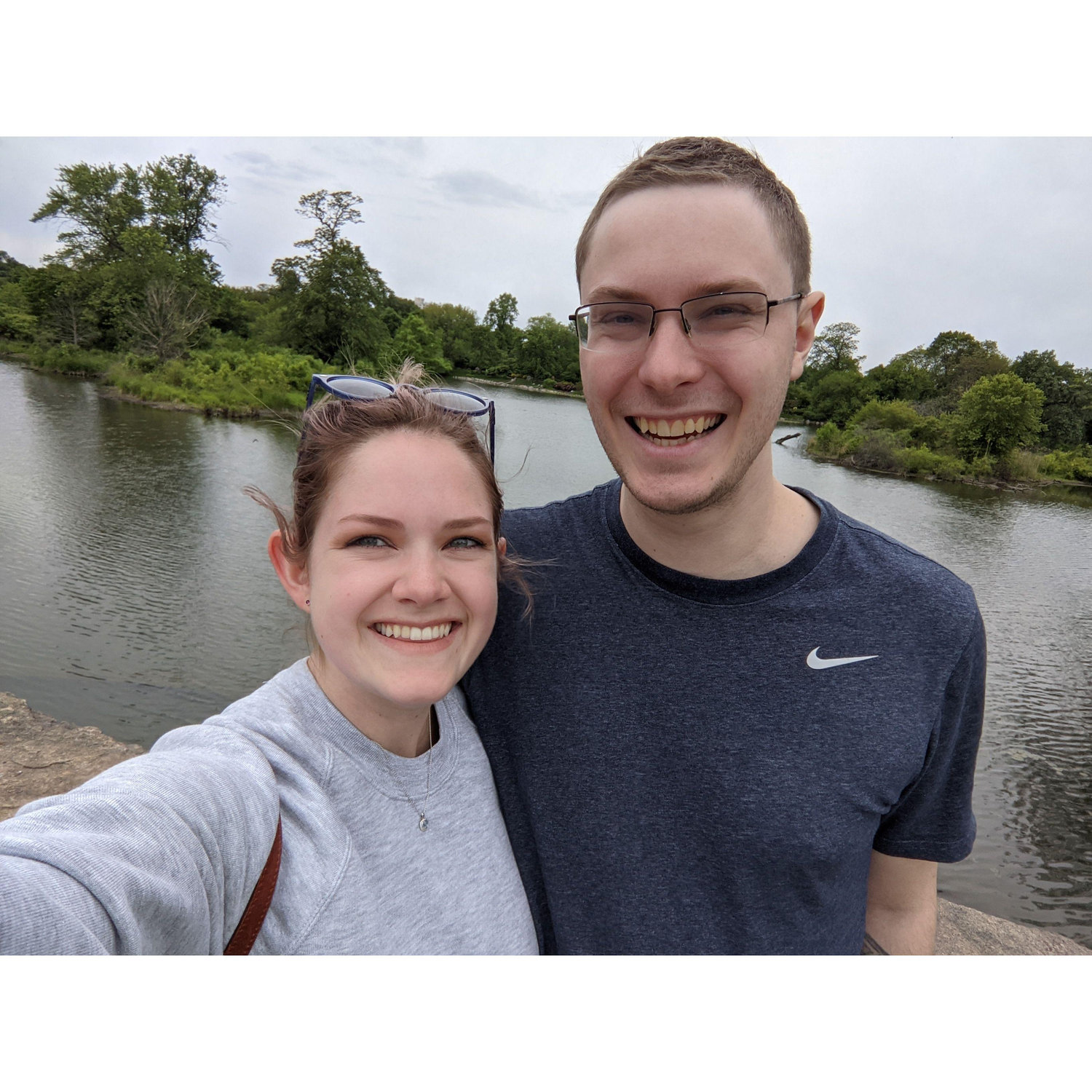 Jackson Park in Chicago - one of our favorite spots we've visited together