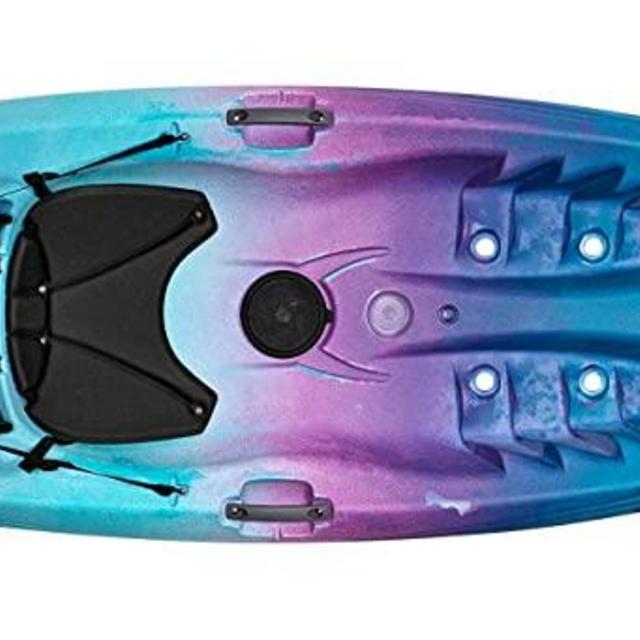 Perception Tribe 9.5 | Sit on Top Kayak for All-Around Fun | Large Rear Storage with Tie Downs | 9' 5"
