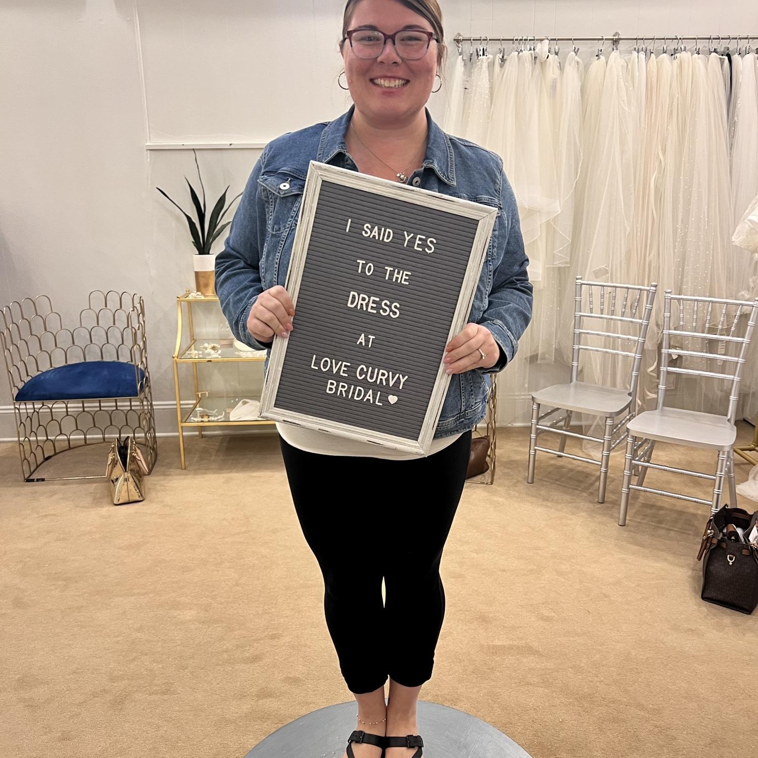 Said yes to the dress- October 2024
