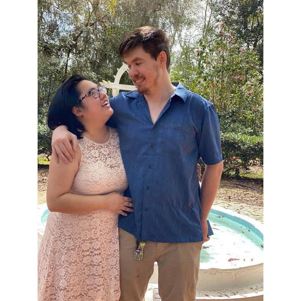 Another engagement photo. (February 28, 2021)