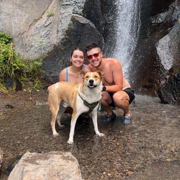 Always fun times when we have Boone to go on adventures with us
