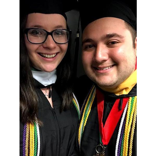 Graduation day from Mercyhurst University!