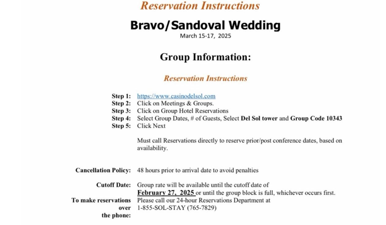 The Wedding Website of Marisella Sandoval and Gabriel Bravo
