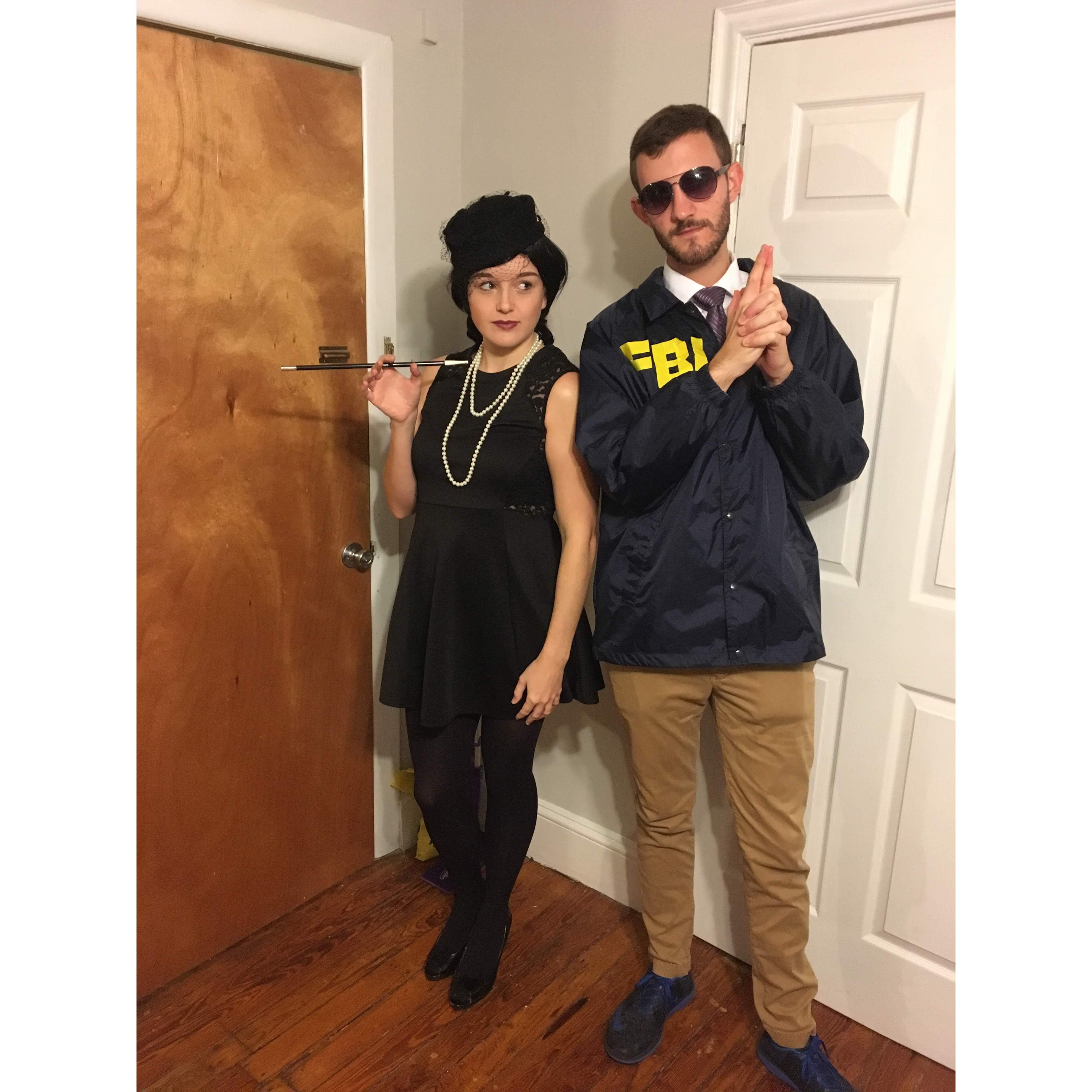 Halloween 2017 - Janet Snakehole & Burt Macklin (Parks & Rec)