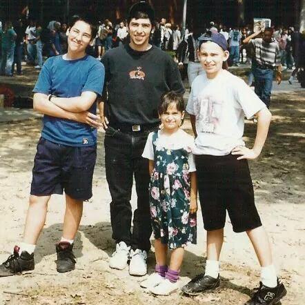 High school Diego, Camilo, Gaby, and Javier