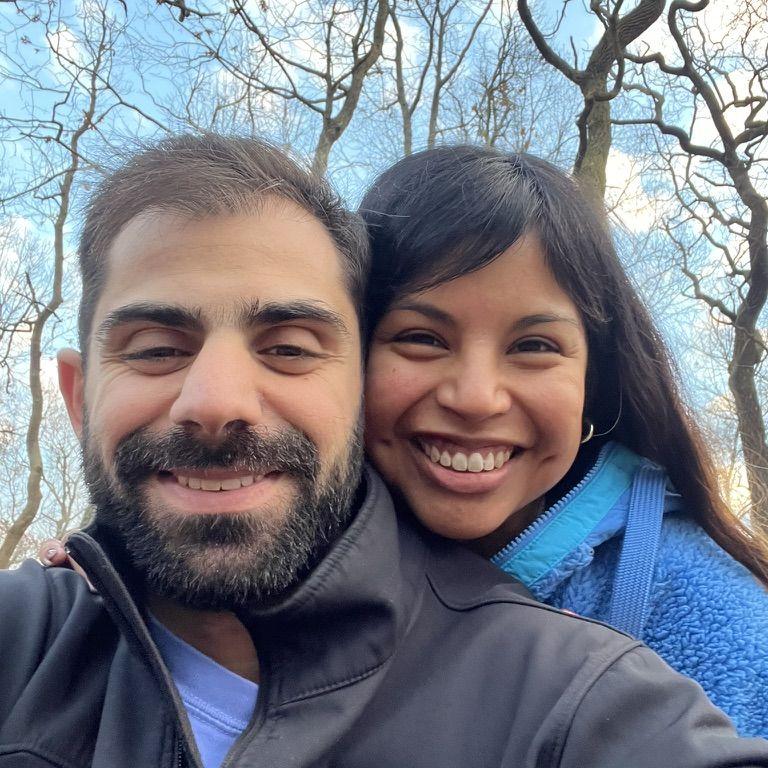 Back to New York for Thanksgiving! Fun fact: the ring is in his pocket, and I had no idea!