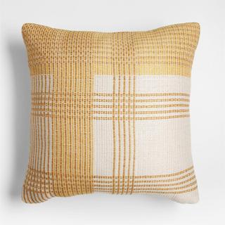 Plaid Outdoor Throw Pillow