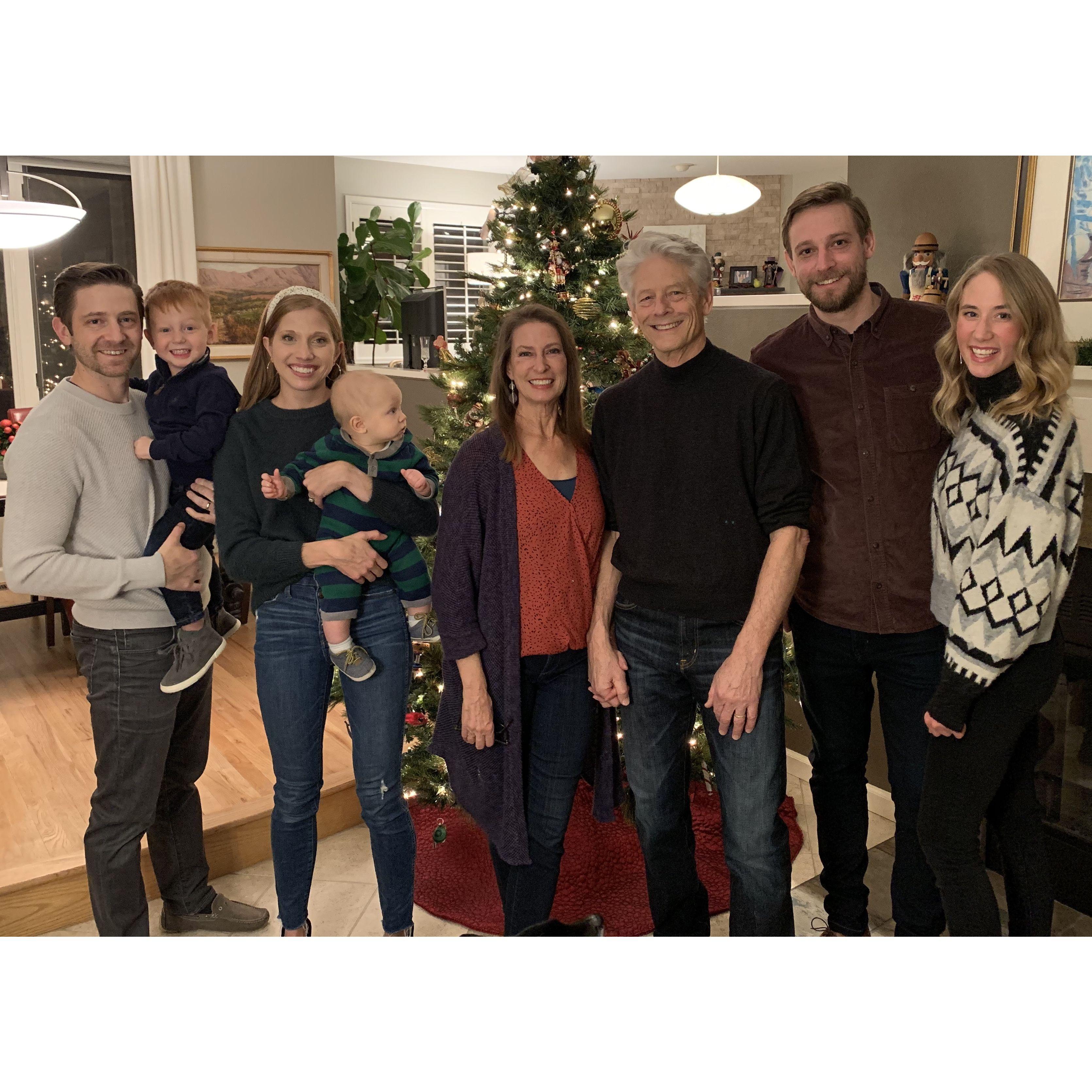 Christmas with Luke's family