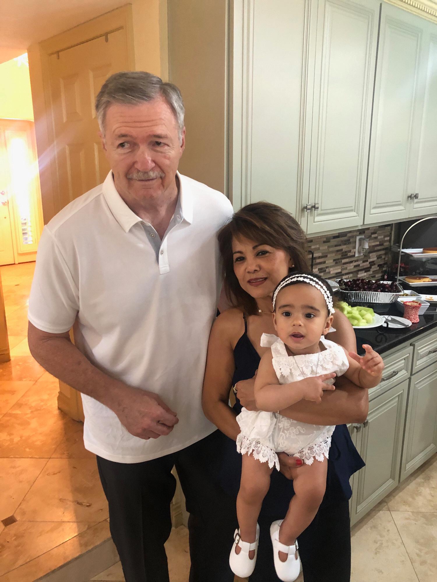 Everly's baptism!